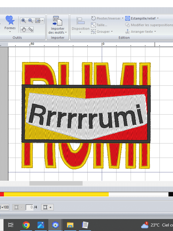 Motif broderie Kpop demon hunters Rumi How it's done bunde – Image 3